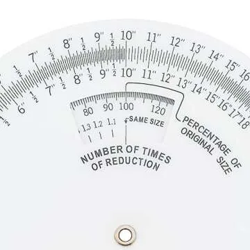 Westcott 5" Proportional Scale, White (PS-69)