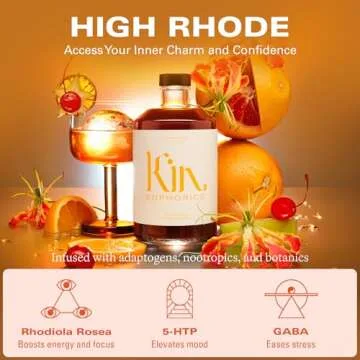 Kin High Rhode Non-Alcoholic Aperitif for Social Hour