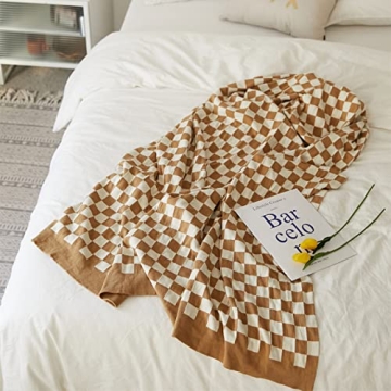 Cozy up with YIRUIO Cotton Throw Blanket for All Occasions
