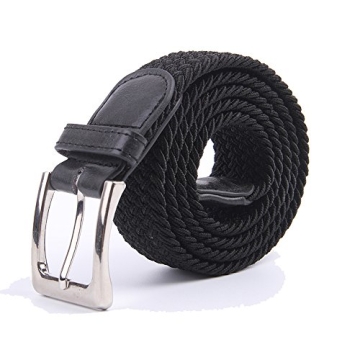 Gelante Canvas Woven Stretch Multicolored Braided Belts