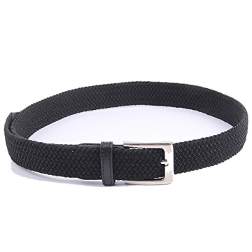Gelante Canvas Woven Stretch Multicolored Braided Belts