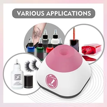 Compact Vortex Mixer for Lash Techs and Artists