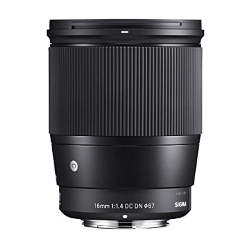 Sigma 16mm f/1.4 DC DN Lens for Sony E-Mount Cameras