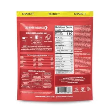 Designer Whey Natural Protein Powder, Gluten-Free & Probiotic