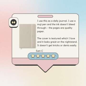 Portage Blank Aesthetic Notebook for Creative Journaling