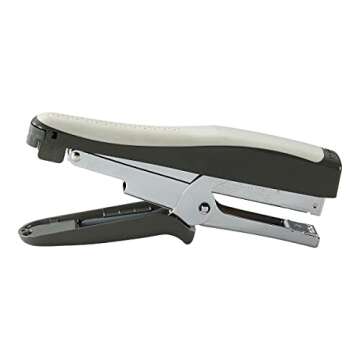 Bostitch Office Desk Stapler, Jam-Free Technology, EZ Squeeze Lever, Black/Gray (SSP-99)