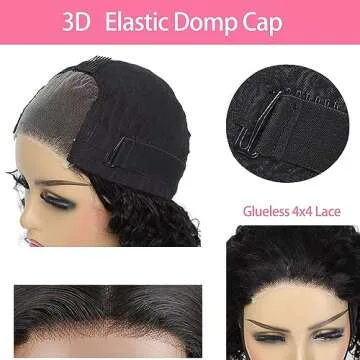 BLOCKICE Glueless Bob Wig in Body Wave Style for Easy Wear