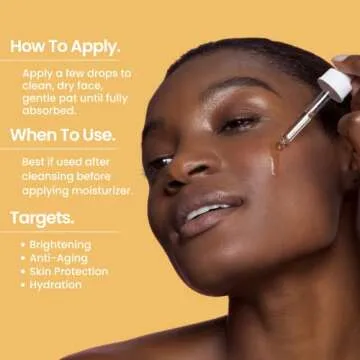 Natural Outcome Vitamin C Serum with Vitamin E & Ferulic Acid | Anti-Aging Radiance Restoring Facial Serum | Powerful Antioxidant Lift Fine lines, Wrinkles, & Sunspots | Firms & Hydrates Skin | 1 Oz