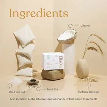 EllaOla Organic Baby Bath Soak - Relief for Dry Skin