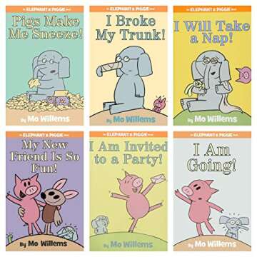 Elephant & Piggie Series Entire Complete 25 Books Set Collection Bundle by Mo Willems