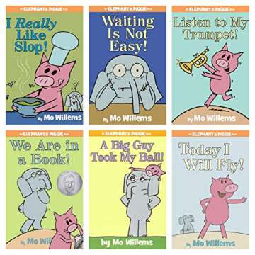 Elephant & Piggie Series Entire Complete 25 Books Set Collection Bundle by Mo Willems