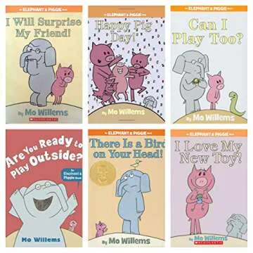 Elephant & Piggie Series Entire Complete 25 Books Set Collection Bundle by Mo Willems