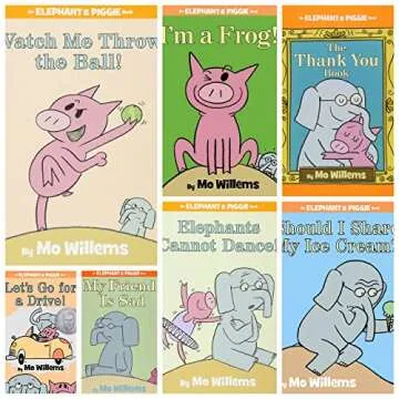 Elephant & Piggie Series Entire Complete 25 Books Set Collection Bundle by Mo Willems