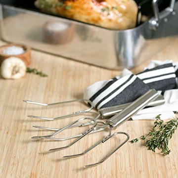 Stainless Steel Turkey Lifters for Effortless Cooking