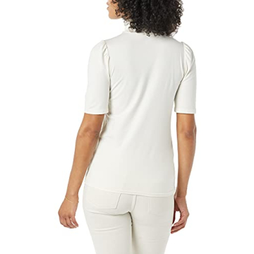 Comfortable Amazon Essentials Puff Sleeve Turtleneck