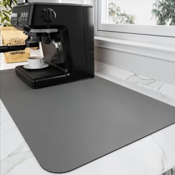 HotLive Coffee Mat - Stylish & Absorbent Coffee Bar Mat for All Countertops
