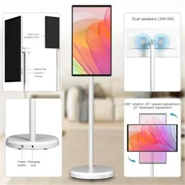 OFD Portable Touchscreen Monitor 22 inch 1080P TV