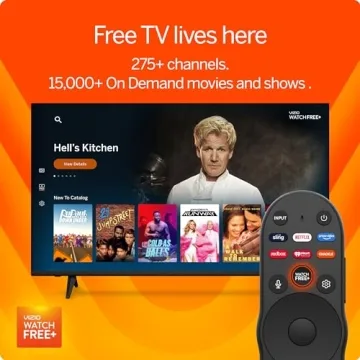 VIZIO 43-Inch Smart TV with Dolby Vision & HDR