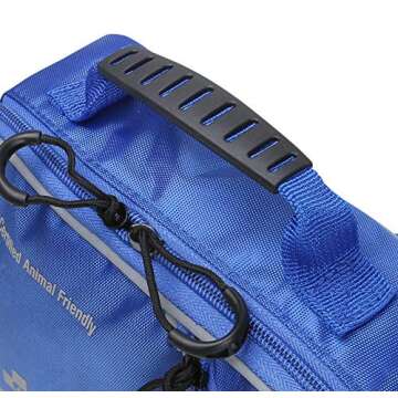 Perpetual Pet First Aid Kit with Vet Wrap, Styptic Powder, Bitter Spray & Veterinary Splint. Ideal for Hiking, Travelling, Camping, Outdoor & Indoor Activities