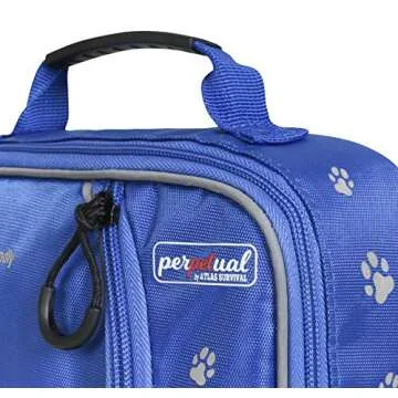 Perpetual Pet First Aid Kit with Vet Wrap, Styptic Powder, Bitter Spray & Veterinary Splint. Ideal for Hiking, Travelling, Camping, Outdoor & Indoor Activities