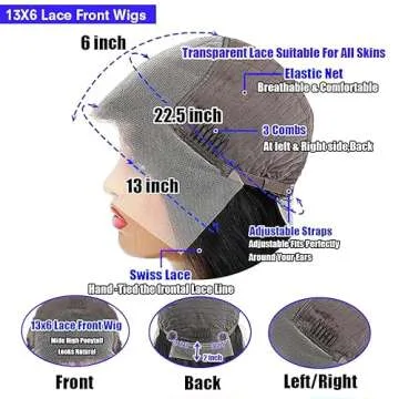 30 Inch 13x6 Body Wave Lace Front Wig for Women