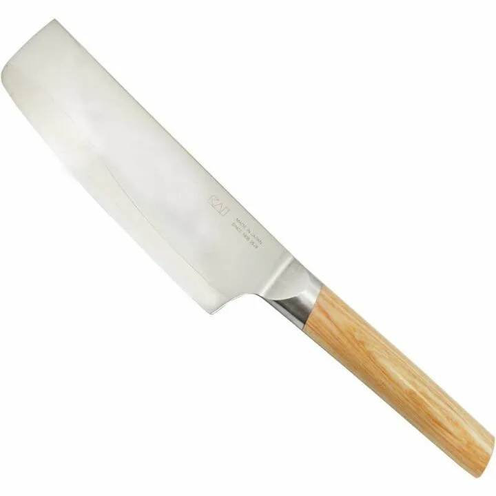 KAI Nakiri Kitchen Knife - 6.5 Inch Japanese Blade