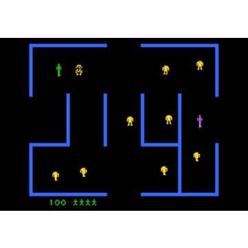 Berzerk 7800 Retro Arcade Game by Atari