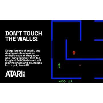 Berzerk 7800 Retro Arcade Game by Atari