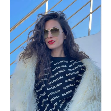 GUVIVI Oversized Aviator Sunglasses for All