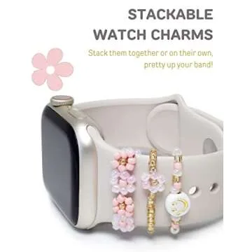 Heesch Watch Band Charms for Apple Watch - Colorful Accessories