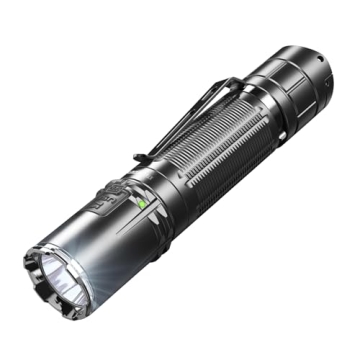 Klarus XT2CR Pro Tactical Flashlight - 2100 Lumens Ultra-Bright LED with Dual Tail Switches and Hols...