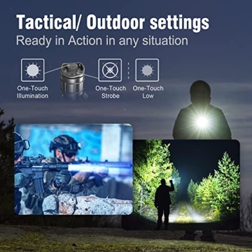 Klarus XT2CR Pro Tactical Flashlight 2100 Lumens Portable