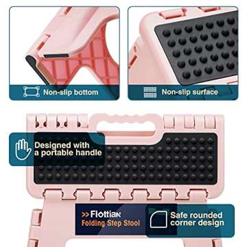Flottian Folding Step Stool for Home and Garden Use