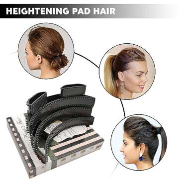 AEGYPIUS 5 PCS Volume Inserts for Stunning Hairstyles