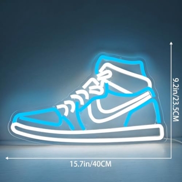 JianJung Sneaker Neon Sign for Home Party Dimmable Light