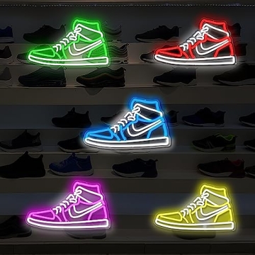 JianJung Sneaker Neon Sign for Home Party Dimmable Light
