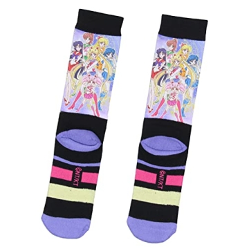 Bioworld Sailor Moon Socks Soft Anime Crew Socks