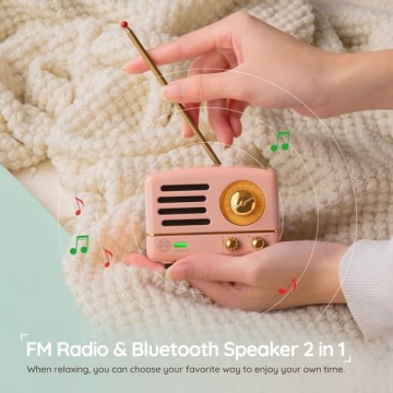 Muzen Retro Bluetooth Speaker for Music Lovers and Travelers