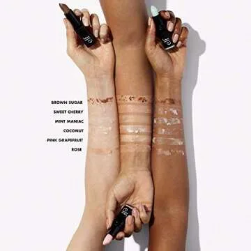 e.l.f. Lip Exfoliator, Smoothing, Conditioning, Easy To Apply, Removes Dry, Chapped Skin, Coconut, Infused with Vitamin E, Shea Butter, Avocado, Grape and Jojoba Oils, 0.11 Oz