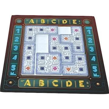 Archeo-Logic - A Competitive Deduction Board Game, Locate & Map Out A Hidden City, Ages 12+, 1-4 Players