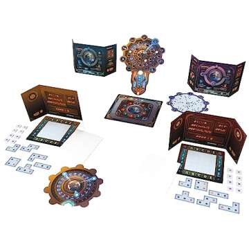 Archeo-Logic - A Competitive Deduction Board Game, Locate & Map Out A Hidden City, Ages 12+, 1-4 Players