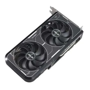 ASUS Dual NVIDIA GeForce RTX 3060 Ti OC Edition Graphics Card (PCIe 4.0, 8GB GDDR6X Memory, HDMI 2.1, DisplayPort 1.4a, 2-Slot Design, Axial-tech Fan Design, 0dB Technology, and More) (Renewed)