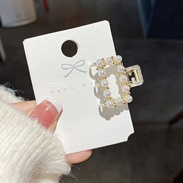 Stylish 6 Piece Mini Hair Claw Clips for Women and Girls