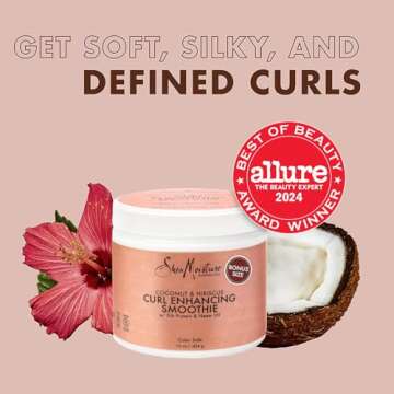 SheaMoisture Coconut Hibiscus Curl Enhancing Cream