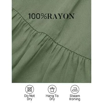 ZESICA Women's 2025 Summer Crossover Halter Neck Sleeveless Plaid Cut Out Backless Flowy A Line Maxi Dress,ArmyGreen,Medium