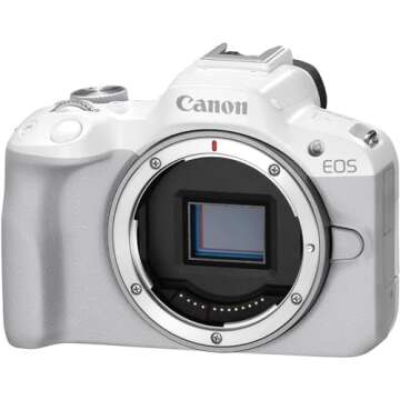 Canon EOS R50 Mirrorless APS-C Interchangeable Lens Camera (Renewed) | Official Canon USA Partner Mo...