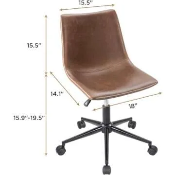 Furmax Mid Back Task Chair - Stylish and Comfortable Chair