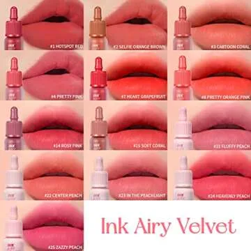 Peripera Ink Airy Velvet Lip Tint for Beautiful Lips