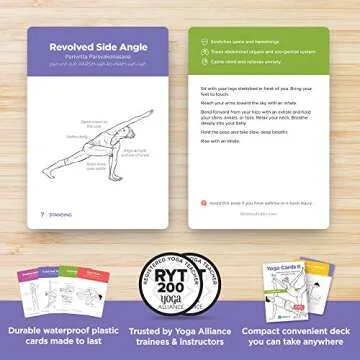 WorkoutLabs Yoga Cards II – Intermediate: Professional Visual Study, Class Sequencing & Practice Guide Vol.2 · Plastic Yoga Flash Cards/Yoga Deck with Sanskrit