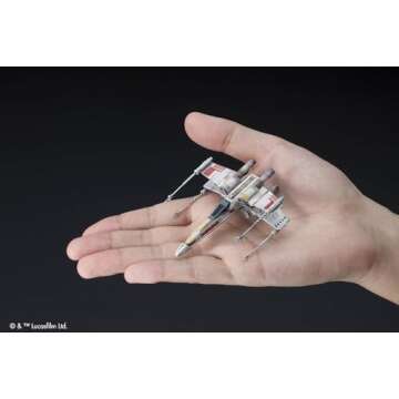 Bandai Hobby Star Wars X-Wing Starfighter 1/144 Model Kit - Build & Display